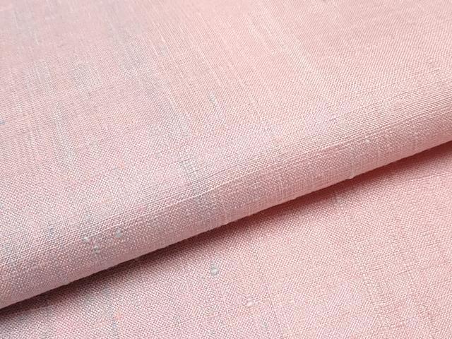 平和屋本店□極上 よねざわ 新田工房 紅花紬 反端付き 逸品
