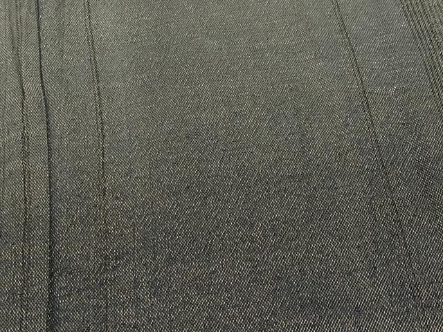 平和屋本店■極上　ひなや工房　くむ・あむ・おる　伊豆蔵明彦　組織　訪問着　紬地　単衣　霞文　金通し地　逸品　CYAA2193s5