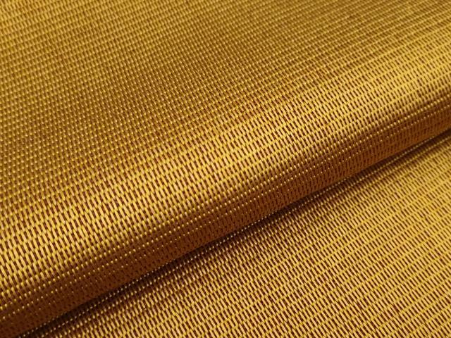 平和屋本店●極上 本場黄八丈 紬 八寸名古屋帯 逸品 CYAA2267s5