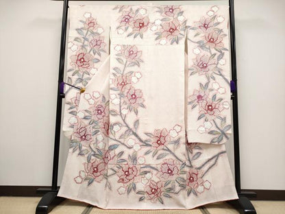 平和屋本店■極上　名門　藤娘きぬたや・総絞り　振袖　枝椿　逸品　CYAA2272s5