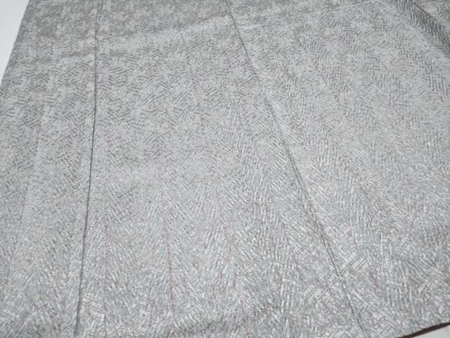 平和屋本店■極上　名門　藤娘きぬたや・杢目絞り　小紋　証紙付き　逸品　未使用　CYAA2279s5