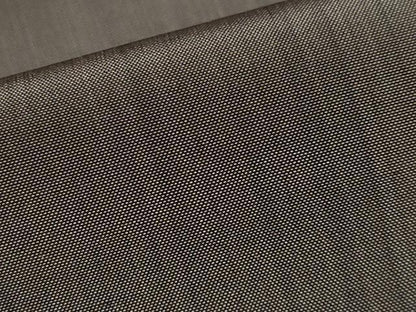 平和屋本店■極上　本場黄八丈　黒八丈　紬　平織　草木染　間道　証紙付き　逸品　CYAA2373s5