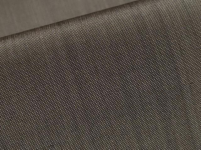 平和屋本店■極上　本場黄八丈　黒八丈　紬　平織　草木染　間道　証紙付き　逸品　CYAA2373s5