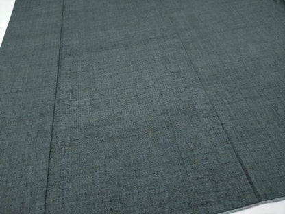 平和屋本店●極上　男性　本場結城紬　重要無形文化財　杢　アンサンブル　キングサイズ　証紙付き　逸品　CYAA4829s6