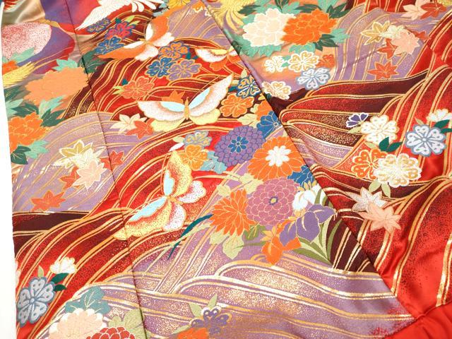 ◎mk-0100　色打掛　婚礼衣装　花嫁　山本寛斎　身丈200　8-27 ◎mk-0100 色打掛 婚礼衣装 花嫁 山本寛斎 身丈200 8-27 平和