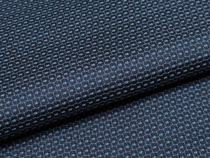平和屋本店●極上 男性 お召 アンサンブル 100亀甲 キングサイズ 逸品 CYAA2438s5