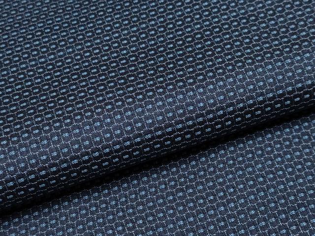 平和屋本店●極上 男性 お召 アンサンブル 100亀甲 キングサイズ 逸品 CYAA2438s5