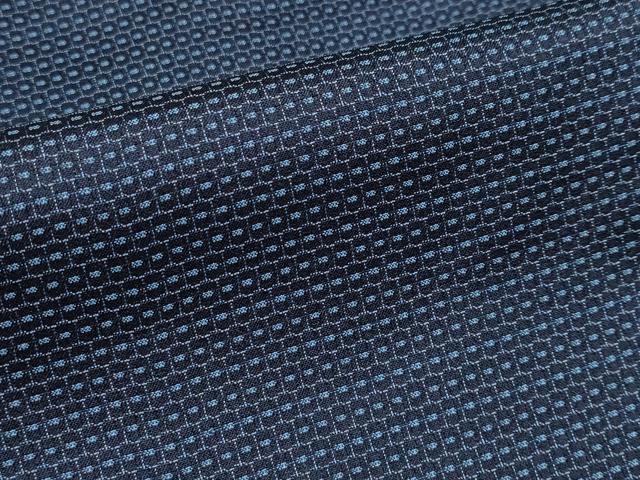 平和屋本店●極上 男性 お召 アンサンブル 100亀甲 キングサイズ 逸品 CYAA2438s5