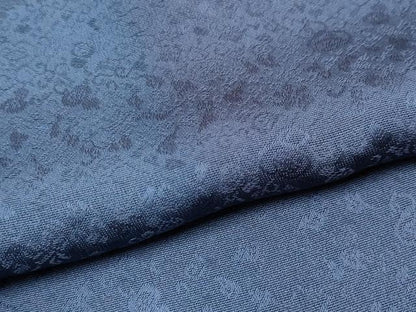 平和屋本店＃極上 道中着 ロング丈 間道 瓢箪地紋 ポーチ付き 逸品 CYAA2444s5