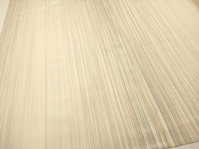 平和屋本店■極上　本塩沢　やまだ織　200色　訪問着　片身替わり　単衣　逸品　CYAA2485s5
