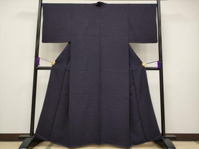 平和屋本店○極上 天然灰汁醗酵建本藍染 青藍舎 色無地