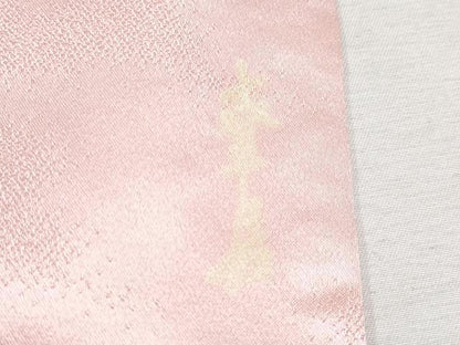 平和屋本店■極上　染刺工芸　大羊居　東京友禅　訪問着　単衣　刺繍　枝葉文　虹色地　逸品　CYAA2523s5