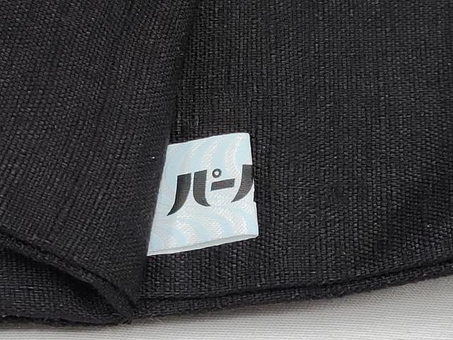 平和屋本店●極上　岡重謹製　OKAJIMA　九寸名古屋帯　紬地　花唐草文　黒地　金彩　逸品　未使用　CYAA2556s5