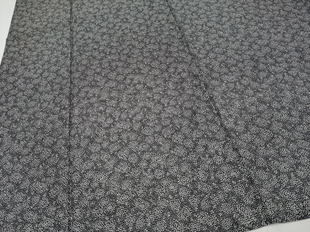 平和屋着物＊極上 夏物 江戸小紋 絽 花尽し 黒地 さが美扱い 逸品 CYAA2609s5