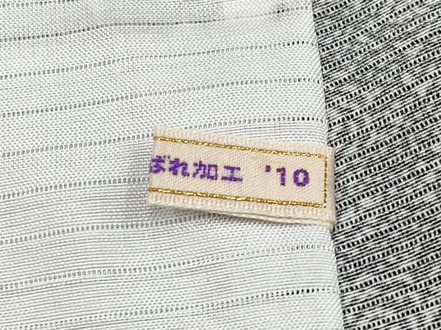 平和屋着物＊極上 夏物 江戸小紋 絽 花尽し 黒地 さが美扱い 逸品 CYAA2609s5