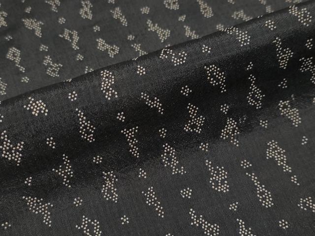 平和屋着物▽極上 印傳 紬 単衣 吉祥文 逸品 CYAA2610s5
