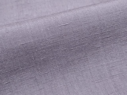 平和屋着物●極上 高機結城紬 色無地 鳩羽色 証紙付き 逸品 CYAA2620s5