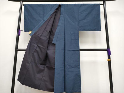 平和屋着物●極上 男性 紬 アンサンブル 亀甲柄 逸品 CYAA2638s5