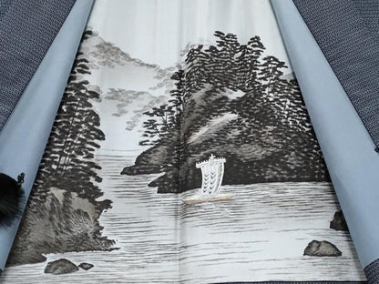 平和屋着物●極上 男性 本場大島紬 100亀甲 アンサンブル 総詰め 逸品 CYAA2639s5