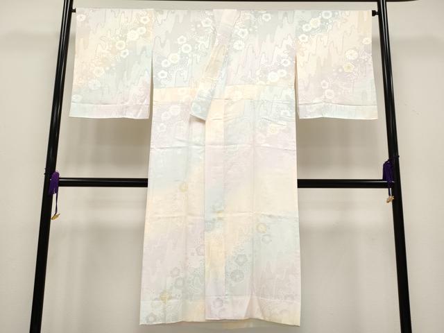 平和屋本店■上質な長襦袢　無双仕立て　辻が花　暈し染め　やまと誂製　逸品　未使用　CYAA2642s5