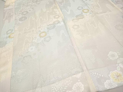 平和屋本店■上質な長襦袢　無双仕立て　辻が花　暈し染め　やまと誂製　逸品　未使用　CYAA2642s5
