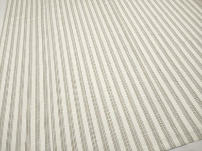 平和屋着物▽極上 紬 単衣 間道 練色地 逸品 未使用 CYAA2660s5