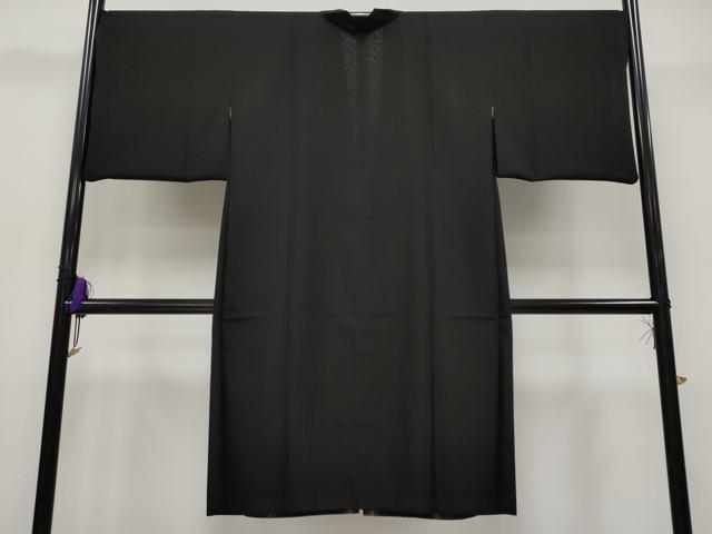 平和屋着物▽極上 道中着 スリーシーズン 春夏秋 塵除 リバーシブル ロング丈 透かし織 縞物語 健勝苑扱い 反端付 逸品 CYAA2670s5