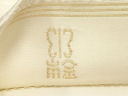 平和屋着物●極上 西陣 川島織物 太鼓柄 本袋帯 ロイヤルシルク 本金 花丸文 逸品 CYAA2677s5