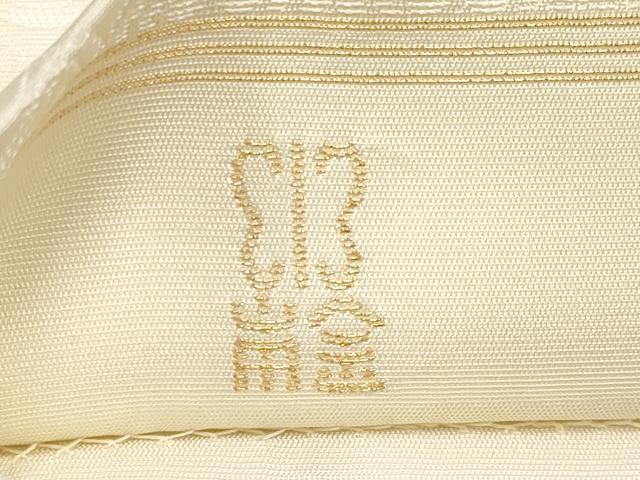 平和屋着物●極上 西陣 川島織物 太鼓柄 本袋帯 ロイヤルシルク 本金 花丸文 逸品 CYAA2677s5