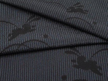 平和屋着物▽極上 本塩沢 単衣 兎露芝文 逸品 CYAA2758s5