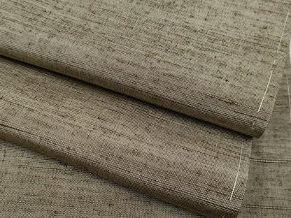 平和屋着物●極上 男性 紬 アンサンブル キングサイズ 色無地 利休色 逸品 未使用 CYAA2767s5