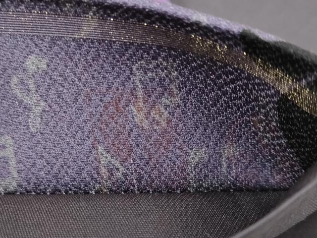 平和屋着物■極上　全通柄袋帯　作家物　猫　唐草文　逸品　CYAA2808s5