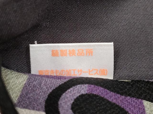 平和屋着物■極上　全通柄袋帯　作家物　猫　唐草文　逸品　CYAA2808s5