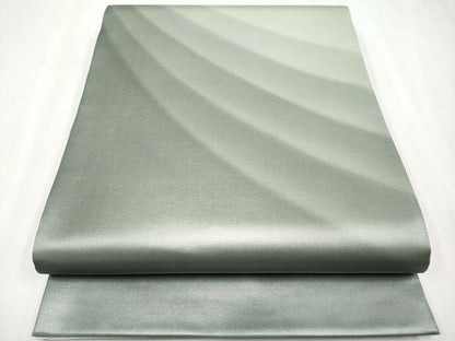 平和屋着物■極上　染色作家　斉藤三才　太鼓柄袋帯　霞文　三才鳥　引箔　逸品　CYAA2809s5
