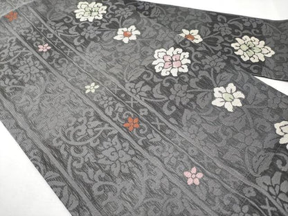平和屋着物●極上 スリーシーズン 春夏秋 九寸名古屋帯 更紗花唐草文 逸品 CYAA2818s5