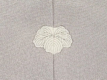 平和屋着物■極上　金彩友禅　卓越技能者・名工・和田光正　訪問着　遠山樹林文　暈し染め　金銀彩　灰桜色地　反端付き　逸品　CYAA2839s5