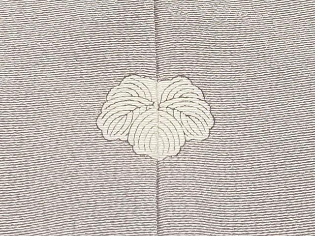 平和屋着物■極上　金彩友禅　卓越技能者・名工・和田光正　訪問着　遠山樹林文　暈し染め　金銀彩　灰桜色地　反端付き　逸品　CYAA2839s5