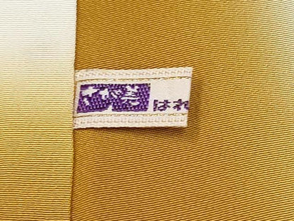 平和屋着物■極上　前田仁仙　仁仙更紗　お召　向かい鳥花唐草文　さが美扱い　逸品　未使用　CYAA2851s5