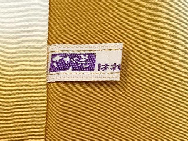 平和屋着物■極上　前田仁仙　仁仙更紗　お召　向かい鳥花唐草文　さが美扱い　逸品　未使用　CYAA2851s5