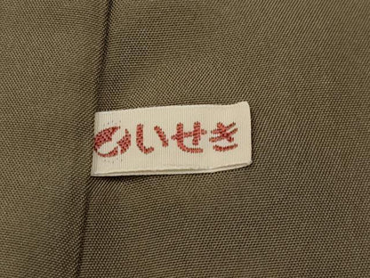 平和屋本店■極上　Maru　Factory　丸山正　紬　胴抜き仕立て　横段文　逸品　CYAA2871s5
