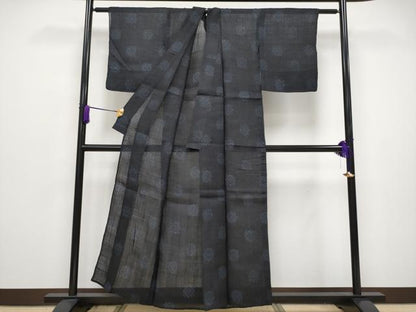 平和屋本店■極上　夏物　重要無形文化財　本場宮古上布　苧麻　逸品　CYAA2889s5