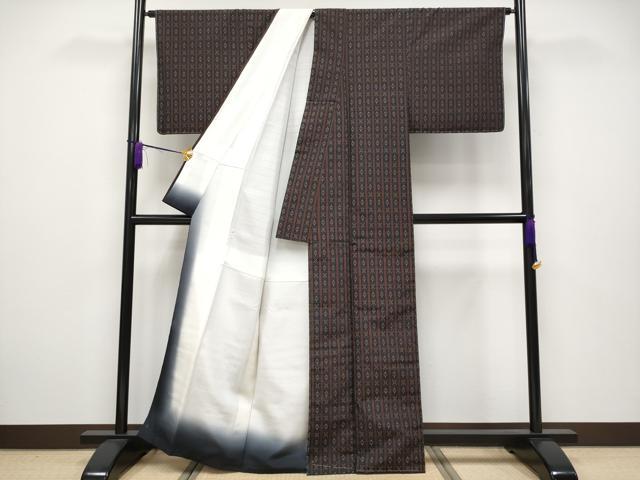 平和屋本店□極上 伝統工芸士 七代目 吉澤与市 須原花織 紬