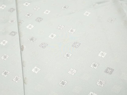 平和屋本店■極上　山口美術織物　皇室　伊勢神宮御用　西陣織　訪問着　唐織　花菱　白花色地　逸品　CYAA2898s5