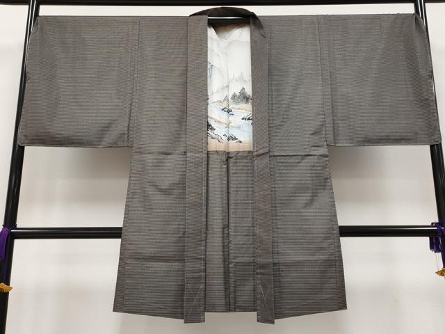 平和屋着物■極上　男性　本場大島紬　アンサンブル　キングサイズ　逸品　未使用　CYAA2899s5