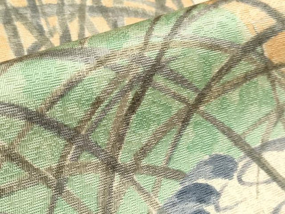 平和屋着物●極上 訪問着 手描き 鶴 逸品 CYAA2911s5