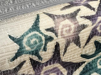 平和屋着物＊極上 夏物 太鼓柄袋帯 貝殻 金彩 源氏鼠色地 逸品 CYAA2922s5