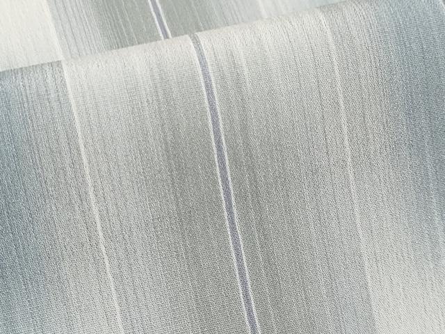 平和屋着物■極上　夏物　明石ちぢみ　吉祥間道　逸品　未使用　CYAA2991s5