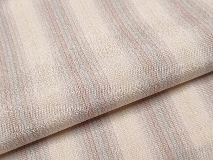 平和屋着物▽極上 お召 単衣 間道 逸品 CYAA2993s5