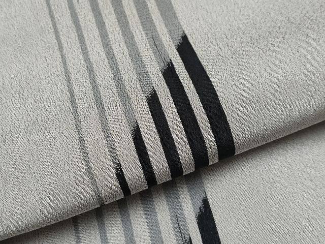 平和屋着物＊極上 夏物 明石ちぢみ 間道 潤色 逸品 CYAA2995s5