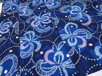 平和屋着物∴極上 夏物 浴衣 有松鳴海絞り 乱菊 綿 逸品 CYAA3016s5